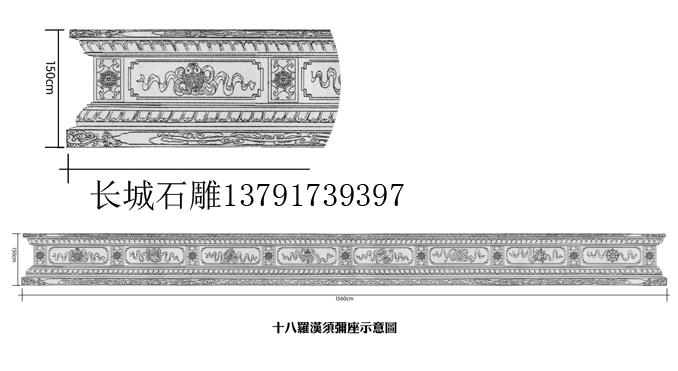     石雕須彌座臺(tái)基的發(fā)展與佛教文化密切相關(guān)，石雕須彌座最早是用于佛像下面的一種基座形式。